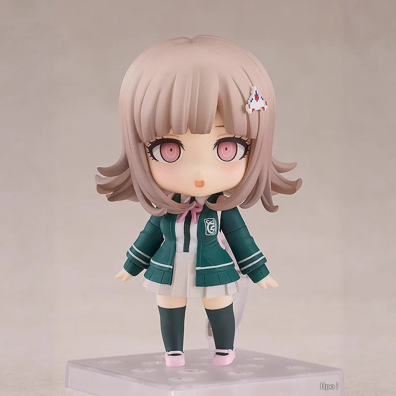 Super Dangan Ronpa Nanami ChiaKi 2227# Q version of clay man Figure Nanami ChiaKi Movable doll