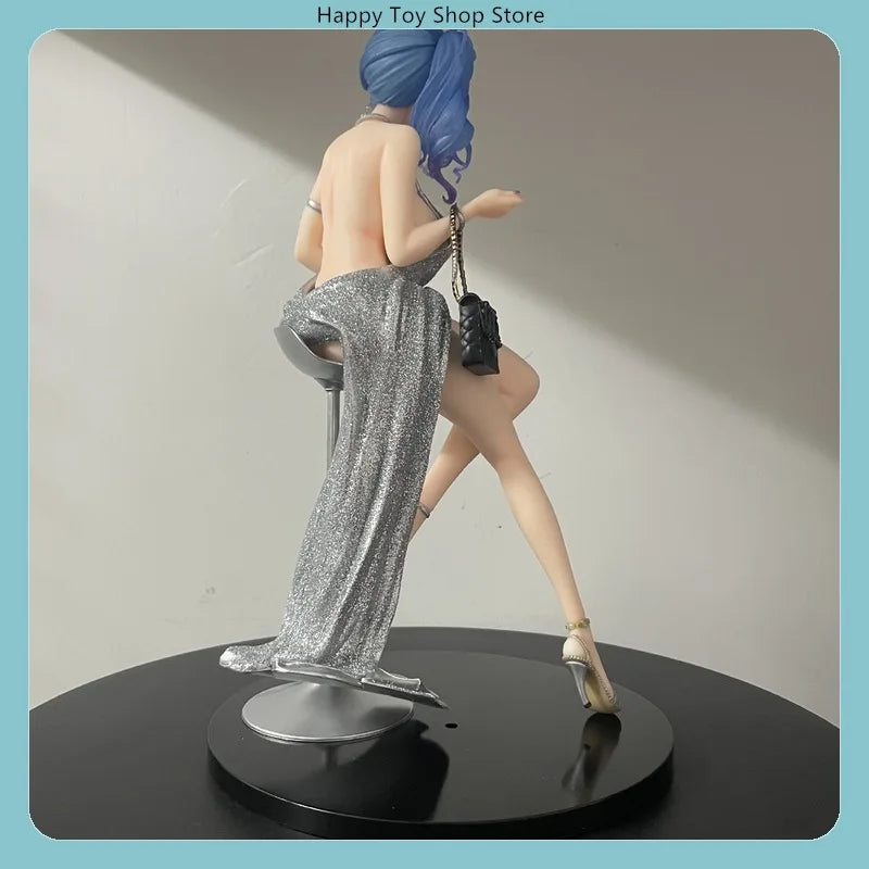 Azur Lane St. Louis Evening Dress Ver. 28cm Sitting Pose Anime Figure Statue Desktop Decoration Gift
