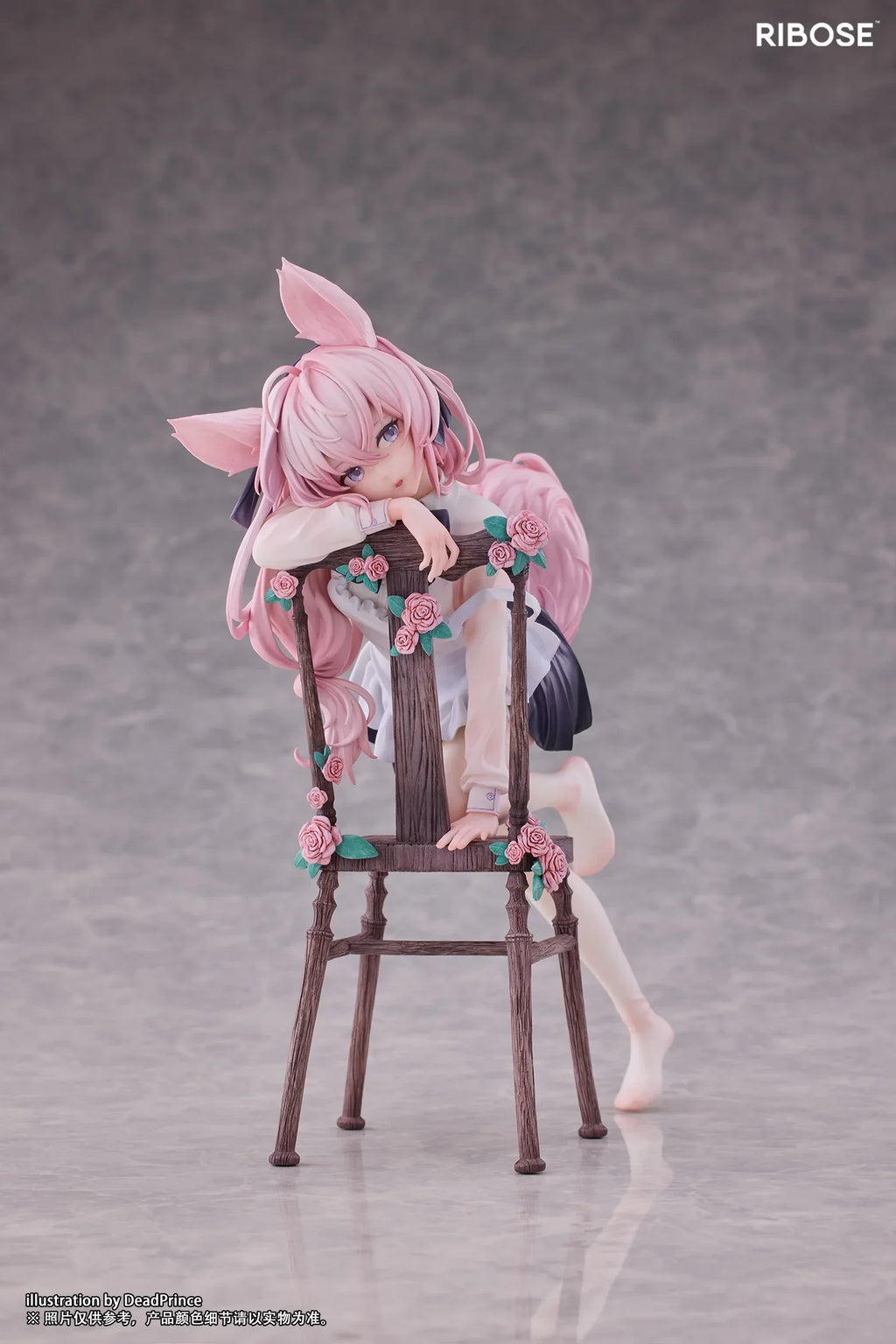 In Stock RIBOSE Rabbit Flova 1/7 Beautiful Girls Anime Action Figure Toy Gift Model Collection