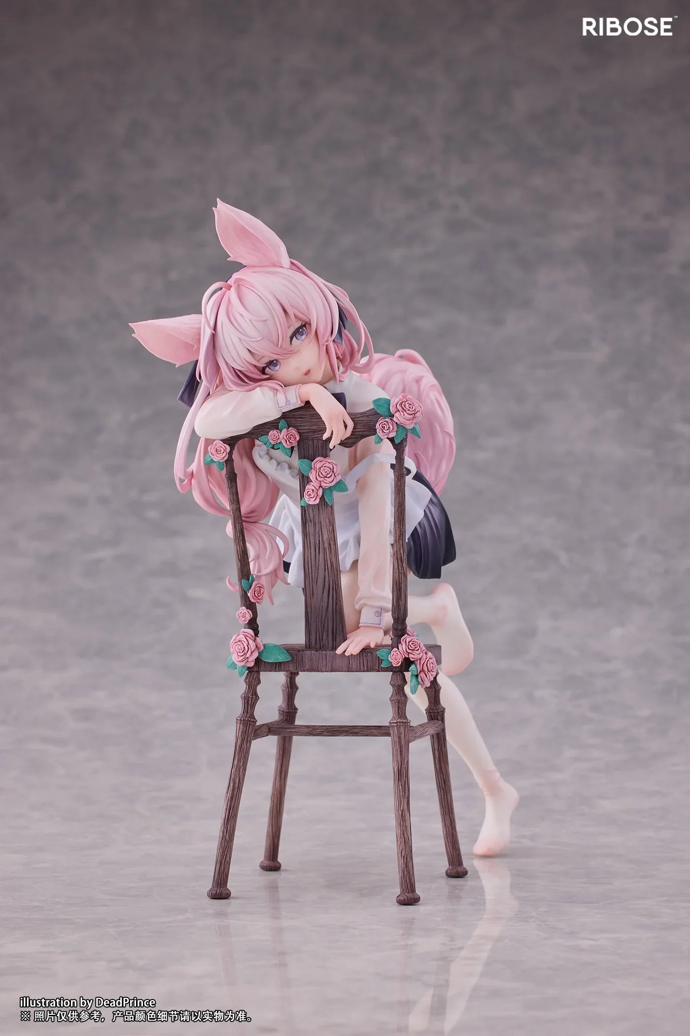 In Stock RIBOSE Rabbit Flova 1/7 Beautiful Girls Anime Action Figure Toy Gift Model Collection