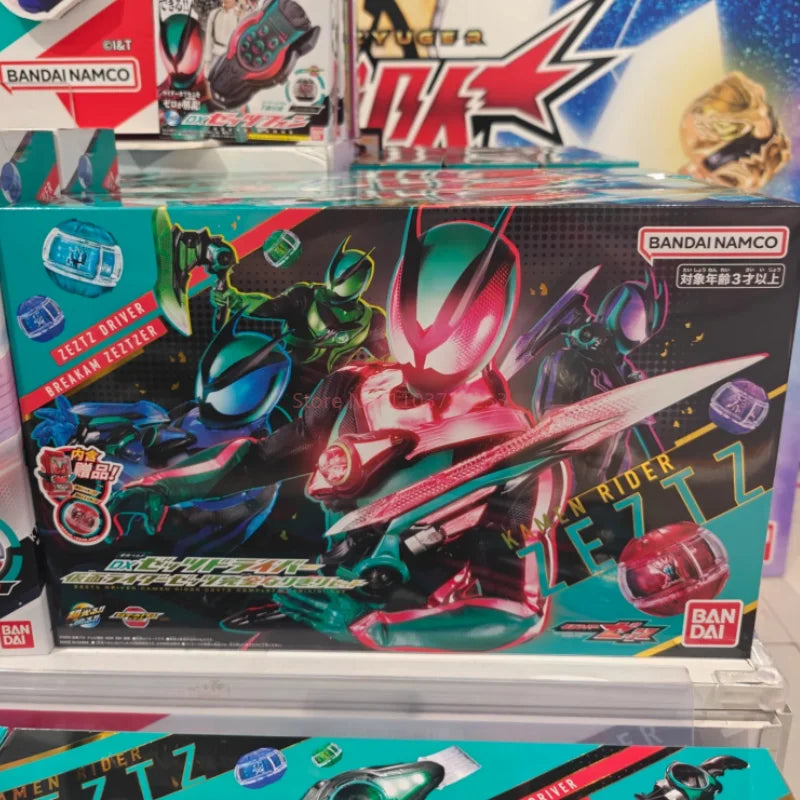Bandai DX Shin Kamen Rider ZEZTZ Driver Breakam Zeztzer Belt Limited edition set Edition with ZZZ Premium Role Play Collectors