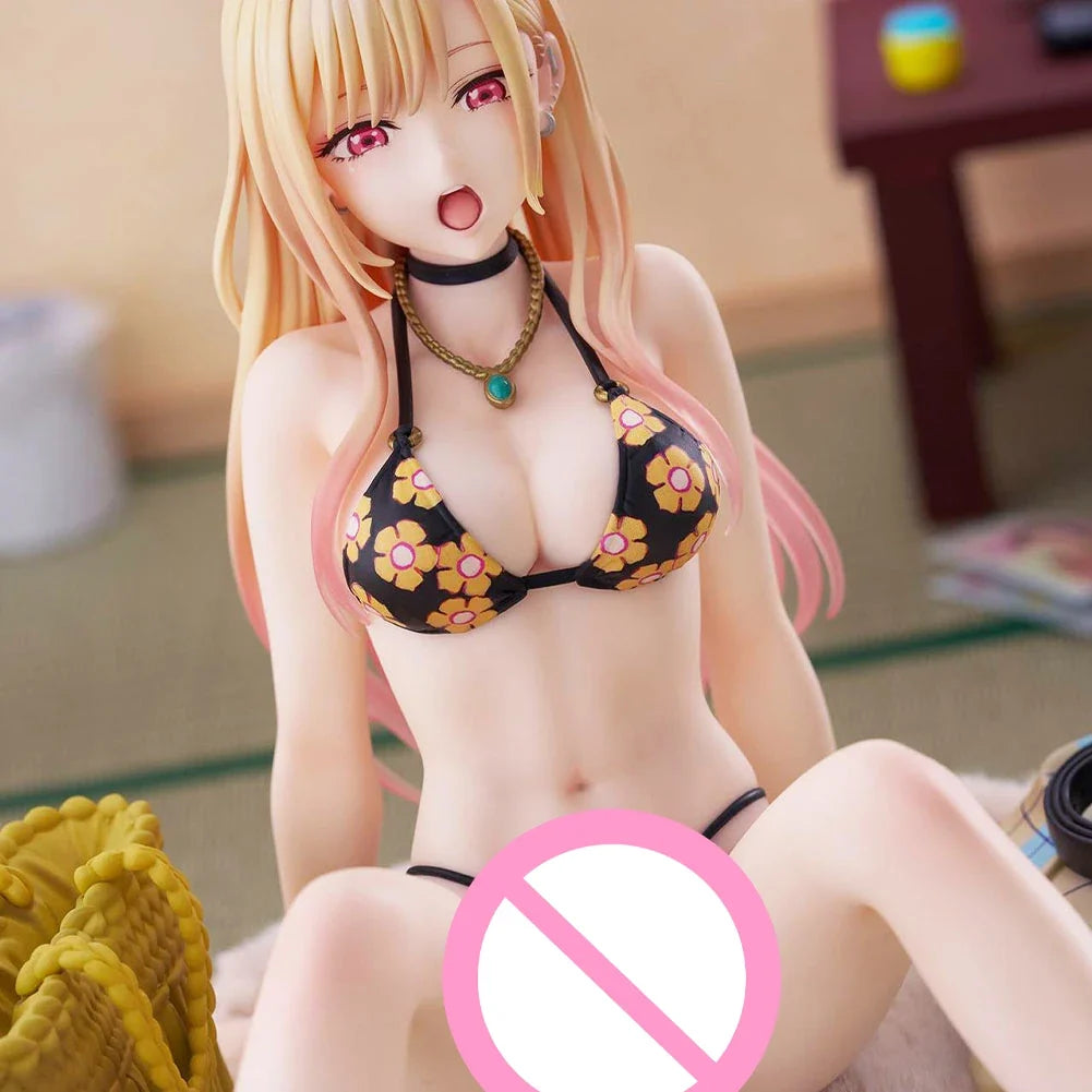 Anime Kitagawa Marin figure Kitagawa Marin action figure Swimwear Kitagawa Marin figurine Model Toy Adult Collection Statue Gift