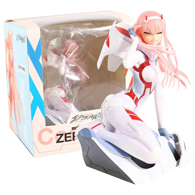 Darling In The Franxx Zero Two Figure 13th Unit Version 1/7 Painted Figure Anime Bishoujo Figurals