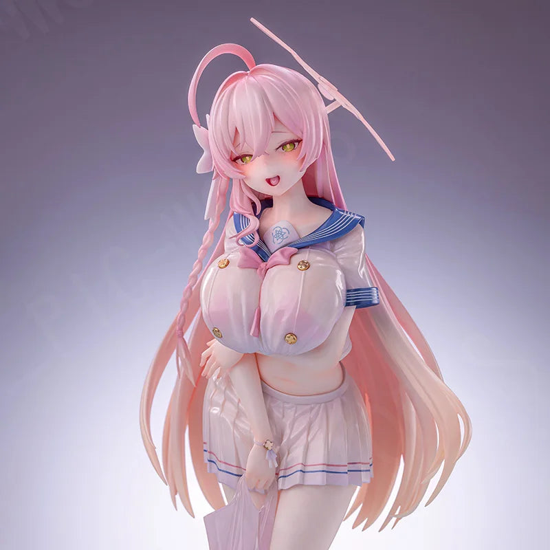 27cm Blue Archive Figure Hanako Urawa Rainy Night Ver. PVC Statue JK School Uniform Anime Girl Model Collectible