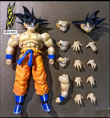 Wow Studio Dragon Ball Z Son Goku Vegeta Action Figures - Legendary Super Saiyan Anime Figurine Model Toys Gifts for Collectors