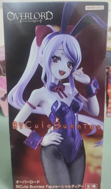 【SF】In Stock Original FuRyu BiCute Bunnies OVERLORD Shalltear Bloodfallen Figures Collection Anime Gift