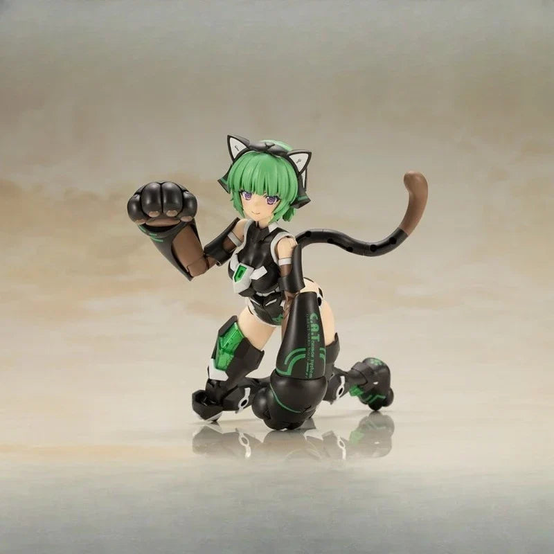 Kotobukiya Original Frame Arms Girl Series《Ketsuzuki: Cat Armor》Anime Action Figure Assembly Model Toys Collectible Model