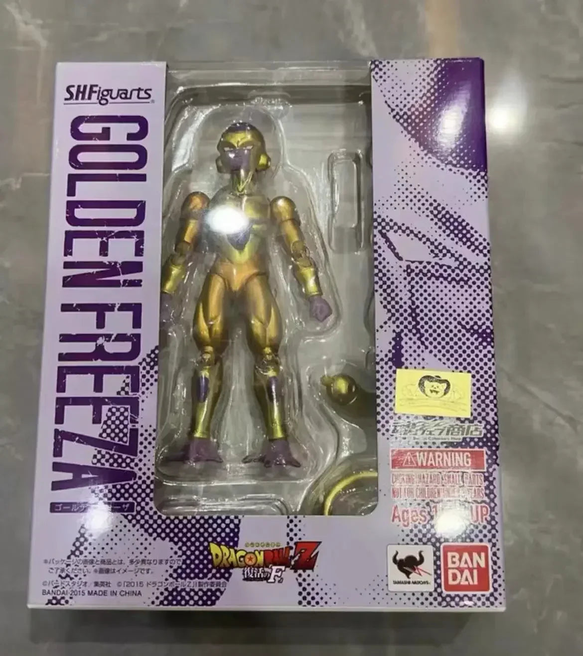 100% Original Bandai SH Figuarts SHF Dragon Ball Golden Freezai Action Figures Anime Model Toys Figura PVC Gifts in Stock