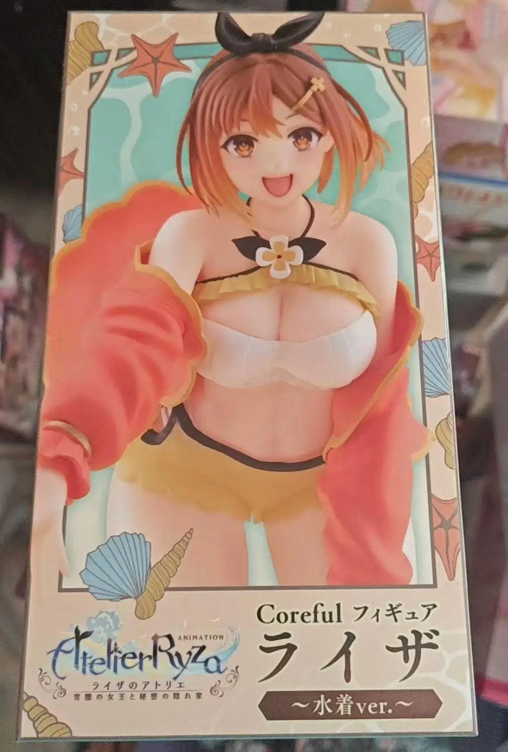 Original Taito Anime "Atelier of Liza: The Queen of Always Darkness and The Secret Hideaway" Coreful Figure Ryza Swimsuit Ver.