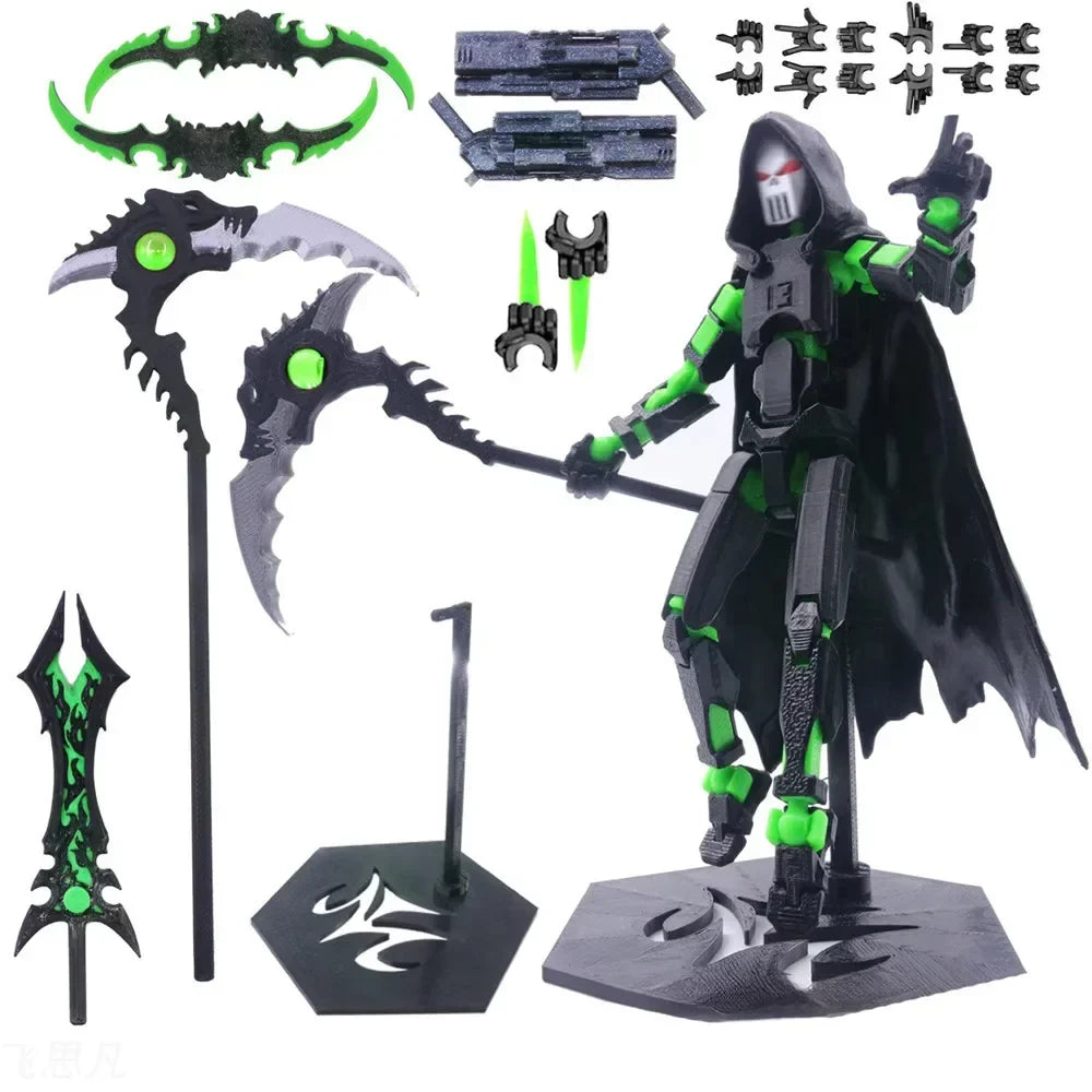 Death/Swordsman/Wukong Movable Lucky 13 Action Figure Titan 13 Action Figures T13 Multi-Jointed Nova 13 Action Figure Dummy