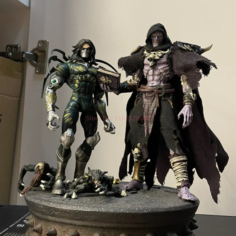 Undead Warlock Baron Salman 1/12 Scale Collectible Action Figure Set Original Memory Toys Anime Peripheral Little Demon Soldier