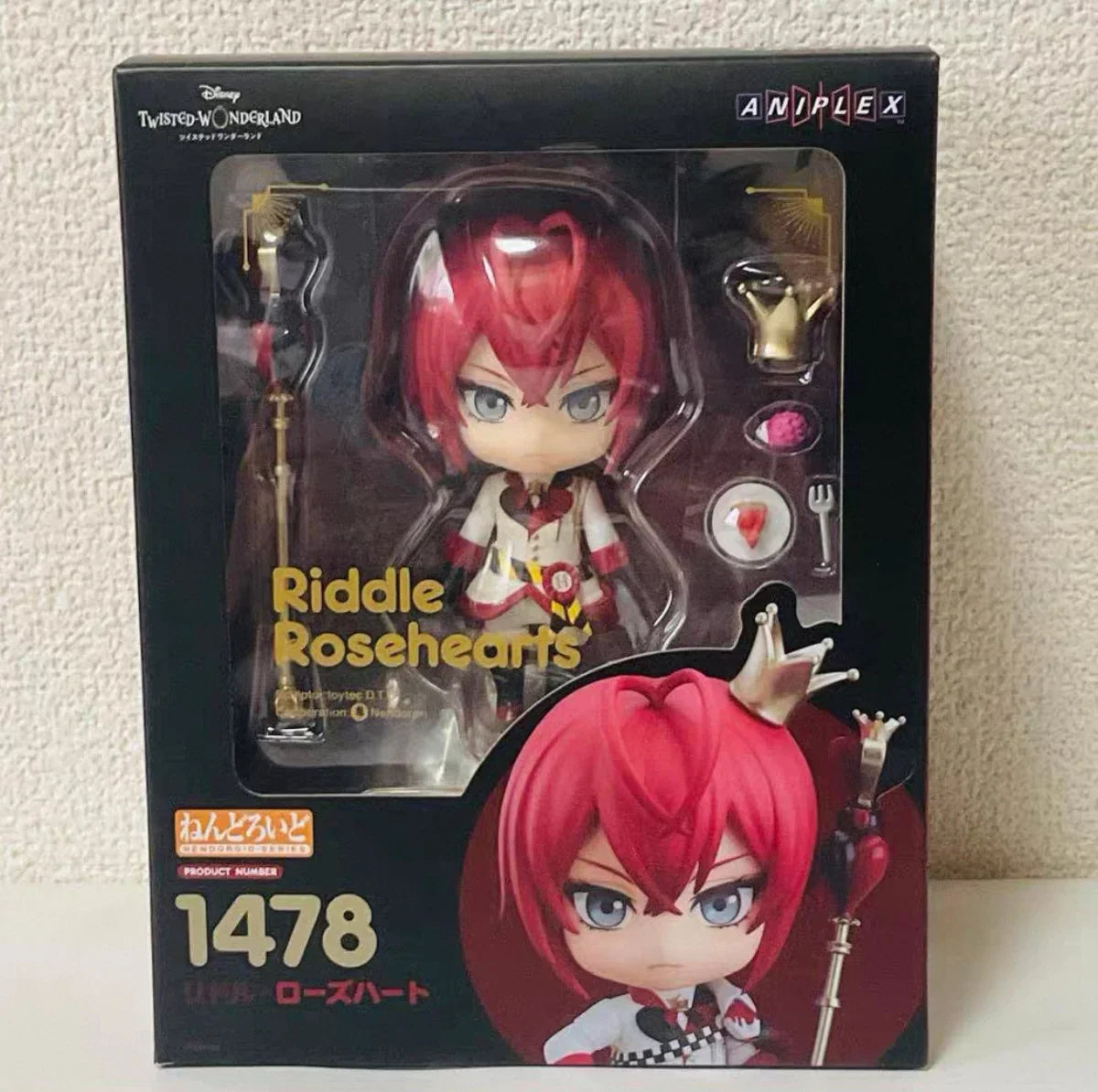 Original Brandneu Aniplex 1478 Riddle Rosehearts Twisted-Wonderland Actionfigur Modell Sammlerstück Geschenk