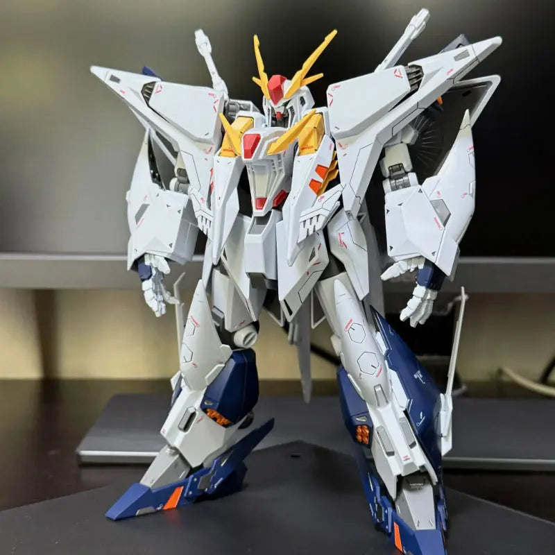 【In Stock】1/144 Jujiang Hguc Rx-105 Kexi Assembly Model Kit Collection Action Figures Plastic Model Kits Robot Toys Kids Gift