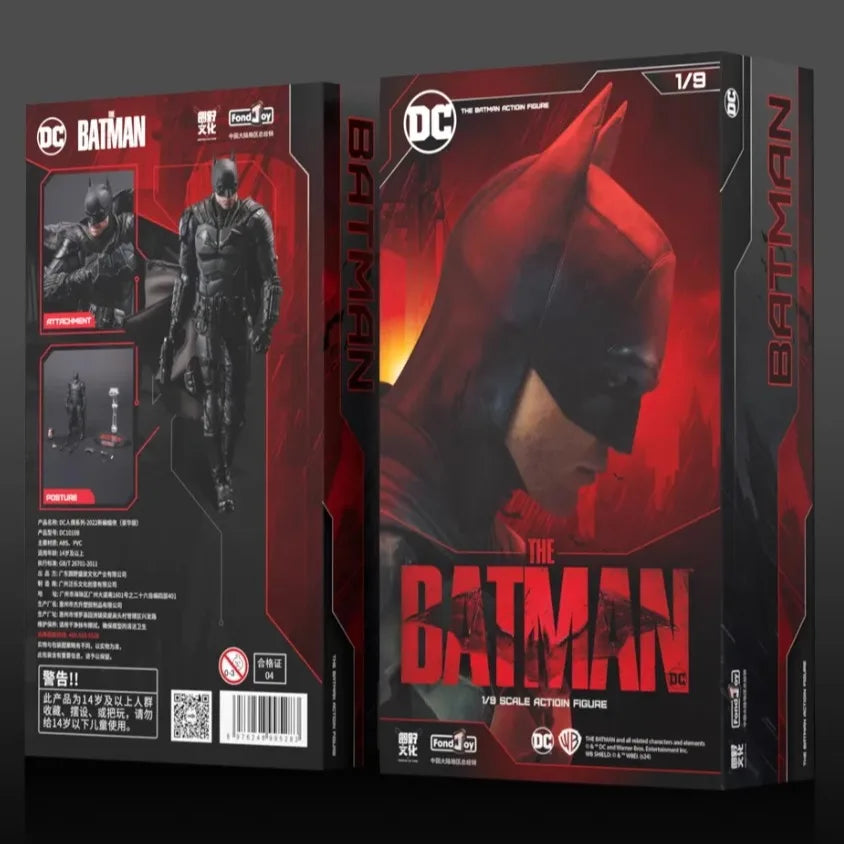 Originals DC Justice League The Batman Robert Pattinson Figure Batman  Anime Figures Collection Models Toys Gift