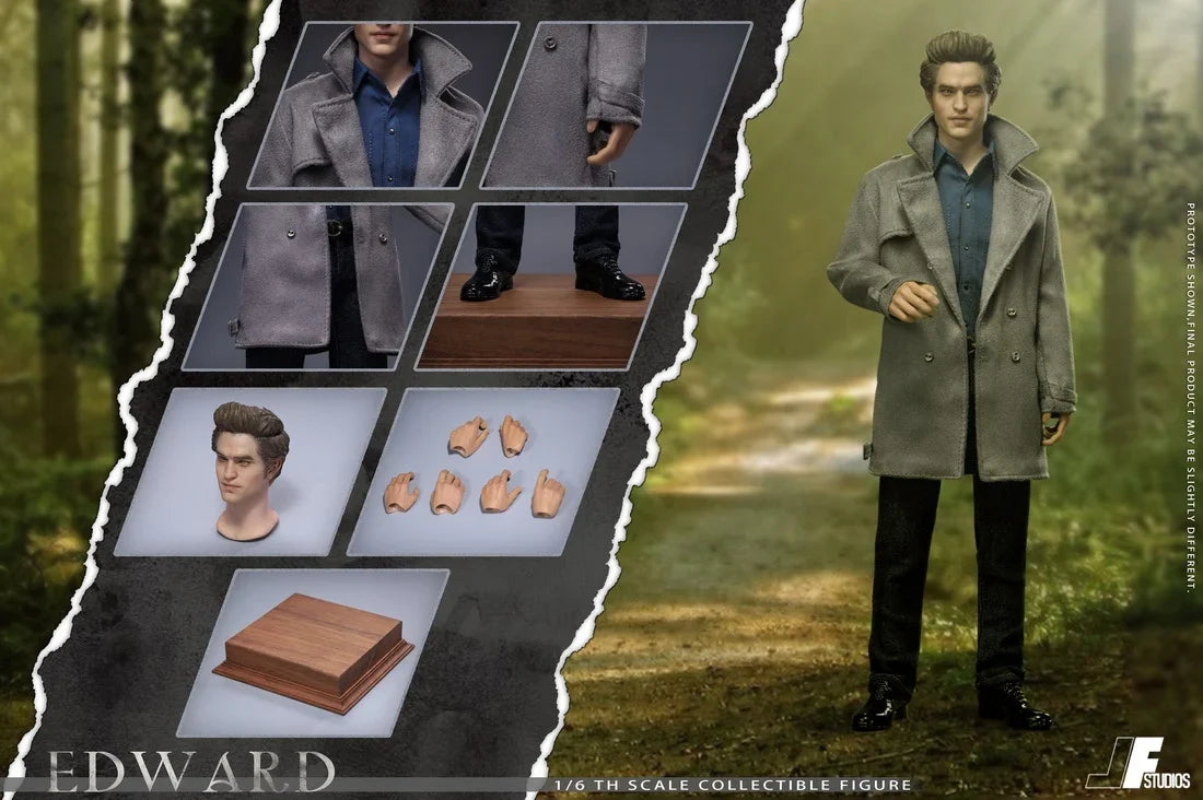 New In Stock Jf Stufios Twilight Series 1/6 Jf001 Edward Moving Male Soldier Doll Gift Toys Collection Action Figure