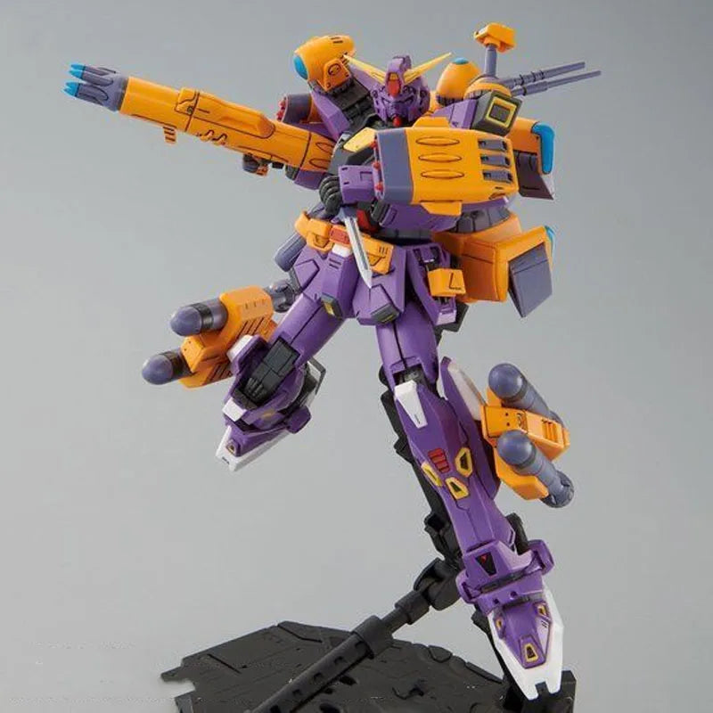 Bandai Original MG Gundam F90  1/100  Anime Action Figure Assembly Model Toys Collectible Model Ornaments Gifts For Children