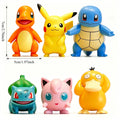 Heißer Verkauf 6PCS Anime Figuren Mini Spielzeug Modelle Glumanda Enton Süße Sammlerpuppen Kinder Überraschungsgeschenk Exquisit Auf Lager