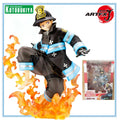 100% Original in Stock Kotobukiya ARTFX J Enn Enn No Shouboutai Shinra Kusakabe Model Toys Collection Series Anime Figure