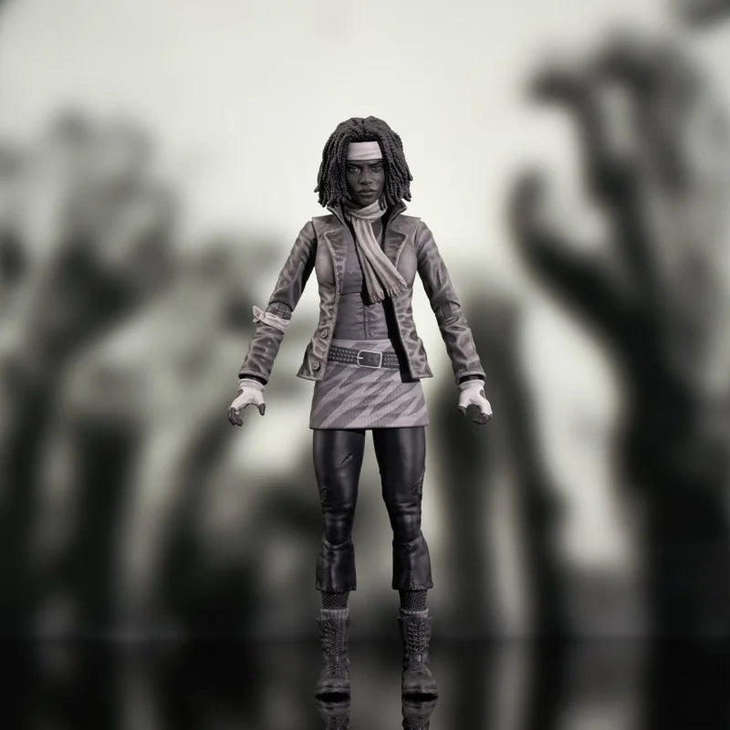 Diamond Select Toys Walking Dead Rick And Michonne Action Figure - Collectible Movable Doll Comic Version Genuine Puppets