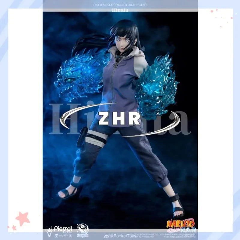 In Stock RocketToys ROC-006 Naruto Shippuden Hinata Hinata 1/6 movable figure Animation Model Action Figure Toy Collection Gift