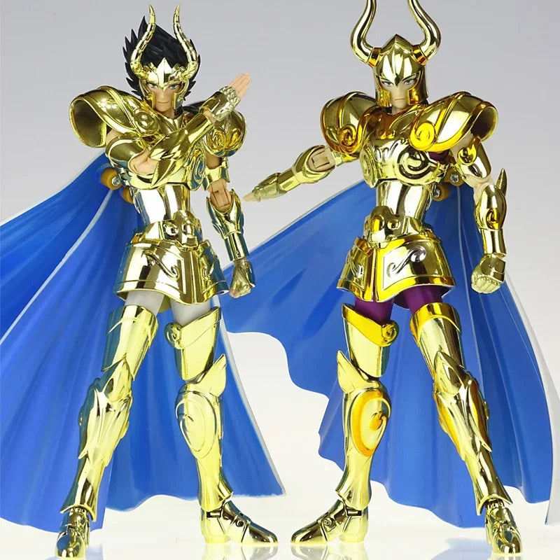 In Stock CS Model Saint Seiya Myth Cloth EX Capricorn Shura Gold/24K/OCE Knights of The Zodiac Metal Armor Anime Action Figure