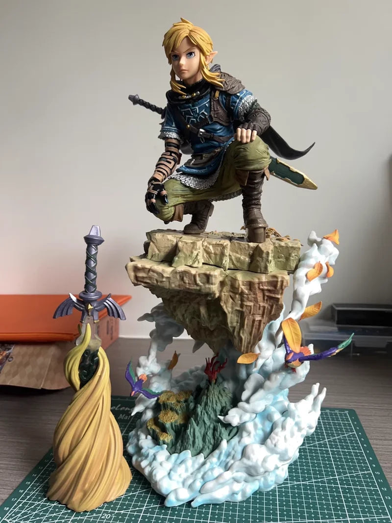 Zelda Legend Game Anime Figurine Link GK Collectible Two-Dimensional Model Statue Gift Toy Action Figure Robot Collectors