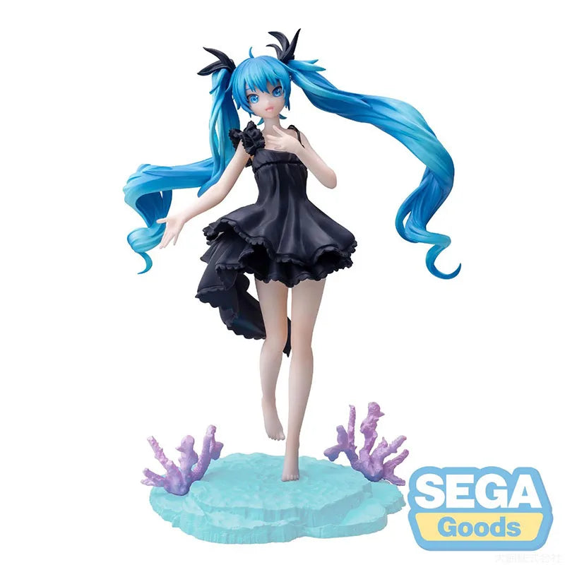 In Stock FuRyu SEGA TAiTO Hatsune Miku PVC Series Hatsune Miku Doll 14-18CM Anime Action Figures Model Collection Toy