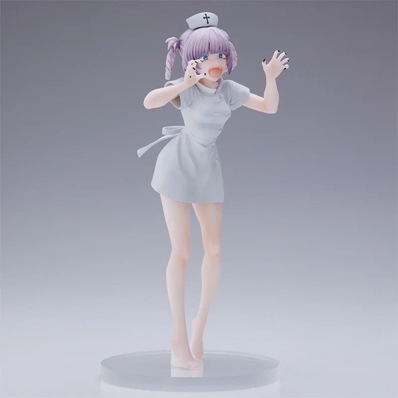 20cm Call Of The Night Anime Figures  Nanakusa Nazuna Vampire Nurse Sexy Action Figure Collection Model Doll Ornaments Toys Gift