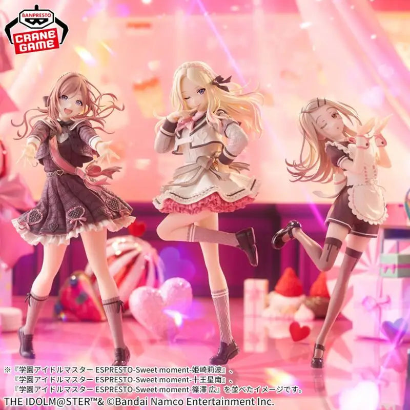 [Genuine Original] Bandai Banpresto The Idolm@ster Espresto Sweet Moment Rinami Himesaki In Stock PVC Anime Figure Model Toys