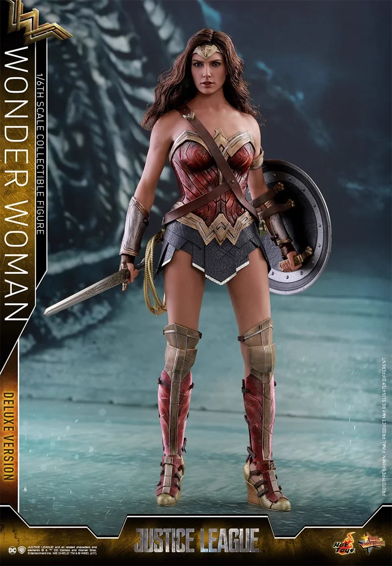 Original HOTTOYS 1/6 MMS451Justice League Wonder Woman Action Figure Model Toys12-inch Collection Scene Ornament Gift