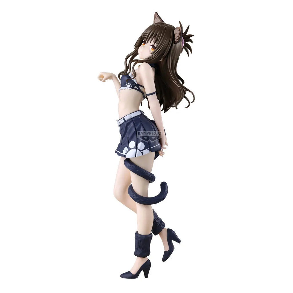 Original BANDAI Banpresto To Love-Ru Glitter & Glamours Yuuki Mikan Anime Action Figures  Model Toy Figurine PVC Toys