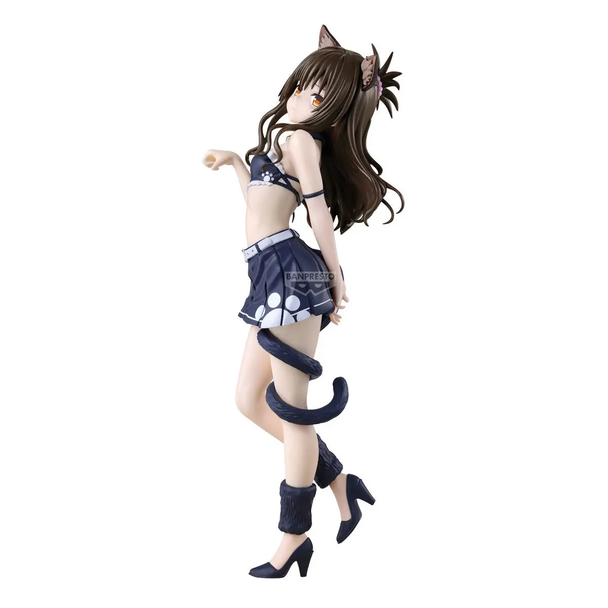 Original BANDAI Banpresto To Love-Ru Glitter & Glamours Yuuki Mikan Anime Action Figures  Model Toy Figurine PVC Toys