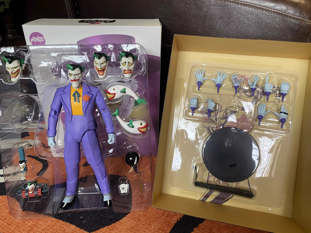 DC Mondo Joker 1/6 Action Figure Batman Anime Articulated Figure - 1:6 Scale 12-inch Regular/Deluxe version Collectible Gift Toy