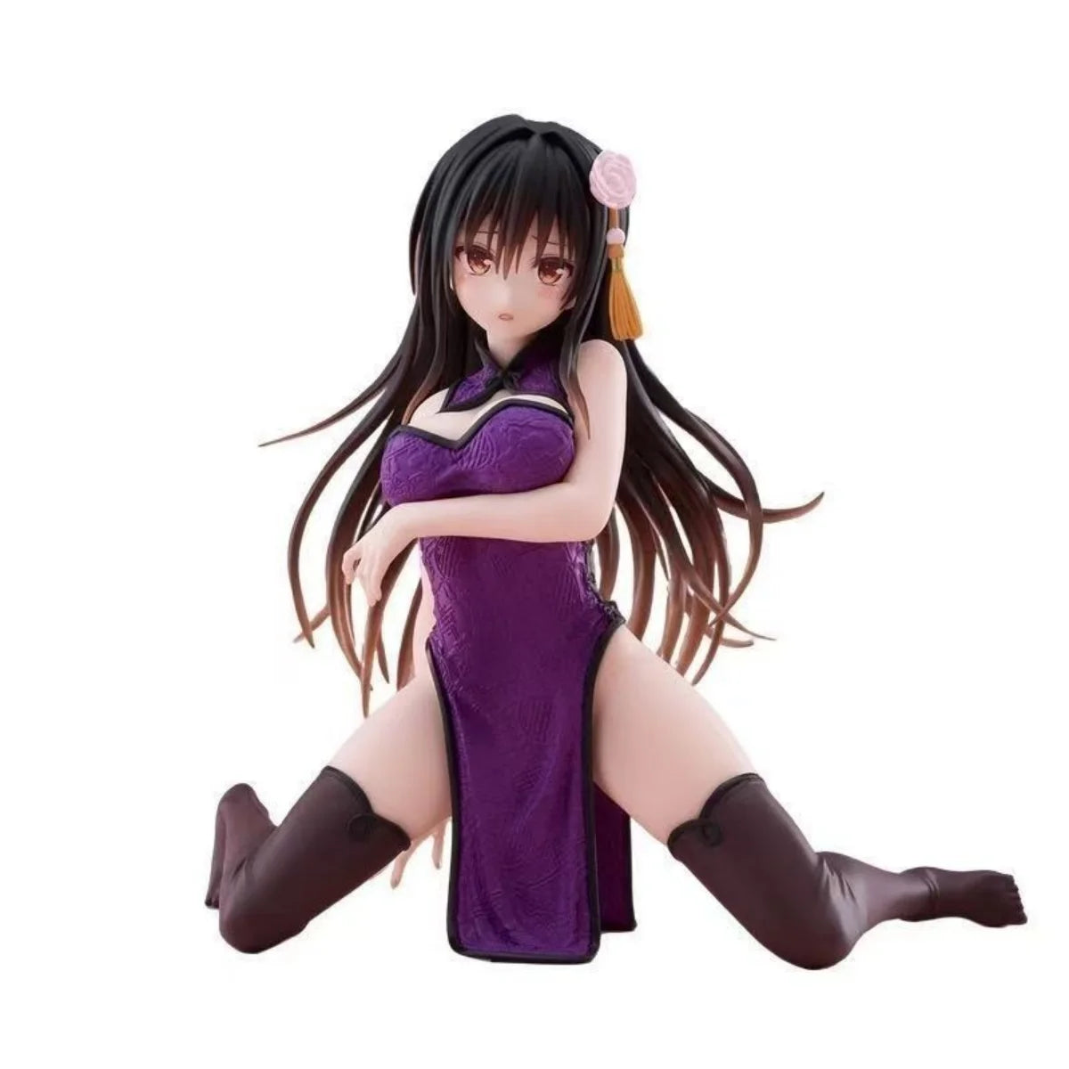 In Stock Taito Original Genuine To Love-Ru Darkness Desktop Cute Figure Kotegawa Yui Chinese Dress Ver. 13cm Model Toy Figures