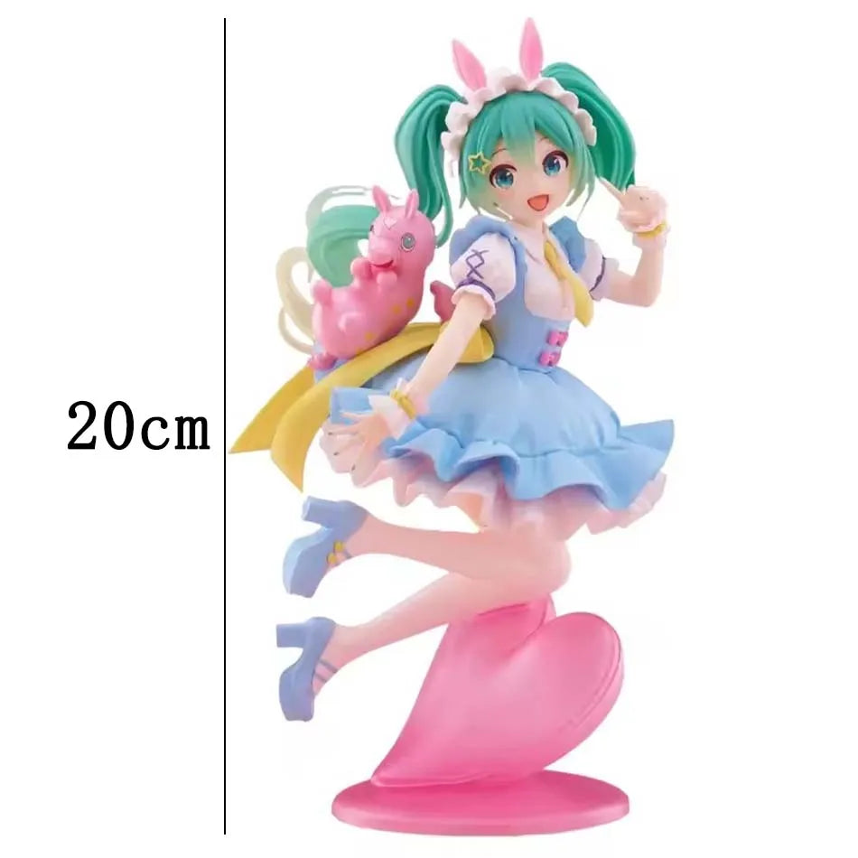2026 Hot Original Genuine Model Hatsune Miku x Rody 17cm AMP Fairy Tale Figure Anime Figurine Collections Toys Gifts Wholesale