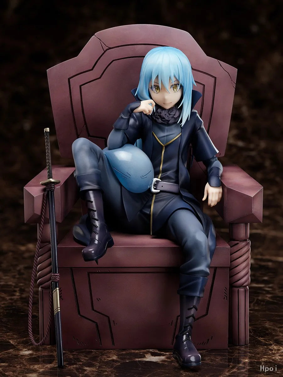 That Time I Got Reincarnated as a Slime Rimuru throne 20cm PVC Action Figure Anime Figure Model Toys Figure Collection Doll Gift