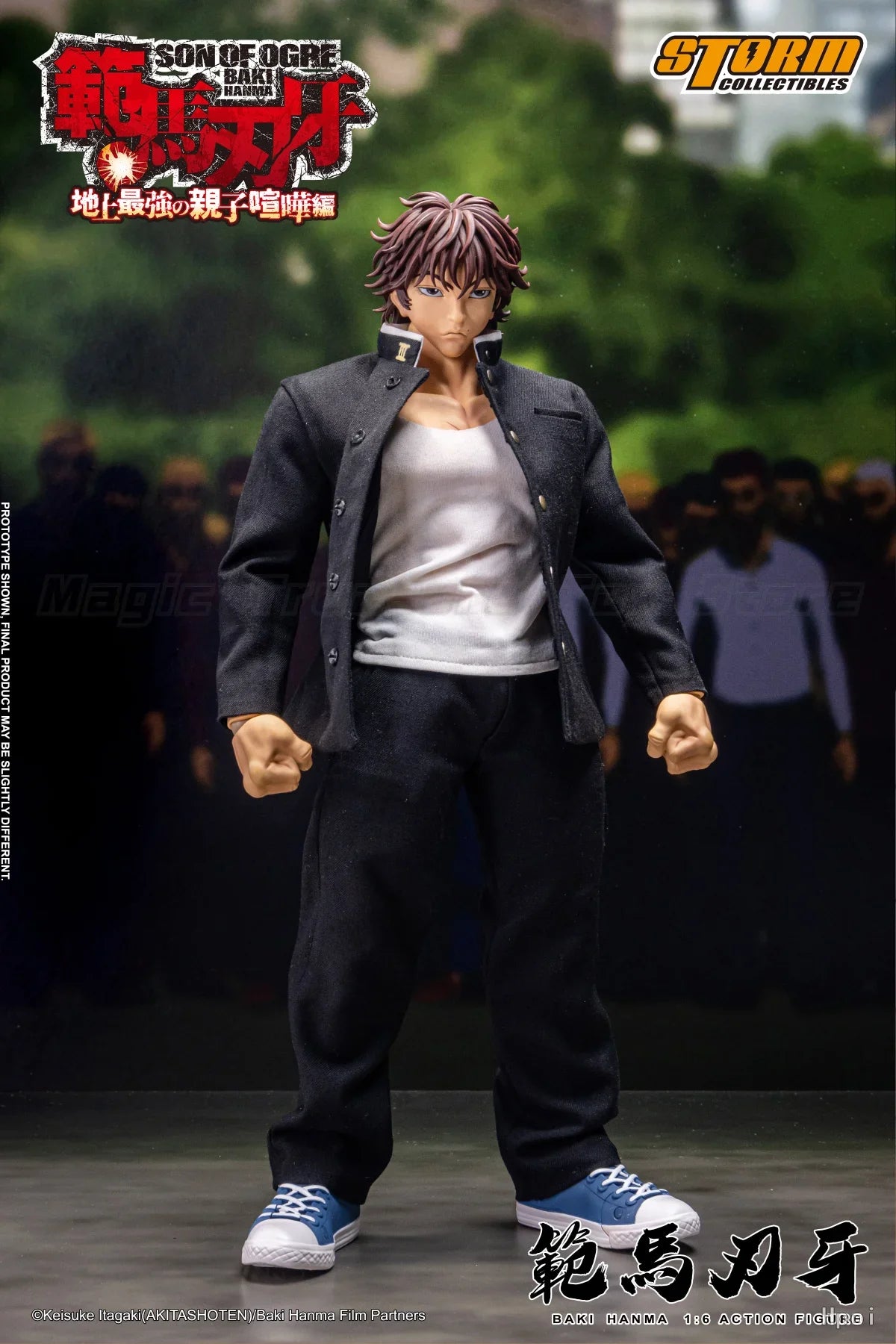 【Pre-sale 】Original BAKI HANMA 1/6th Scale Collectible 1/12 Action Figure Figure Ornaments