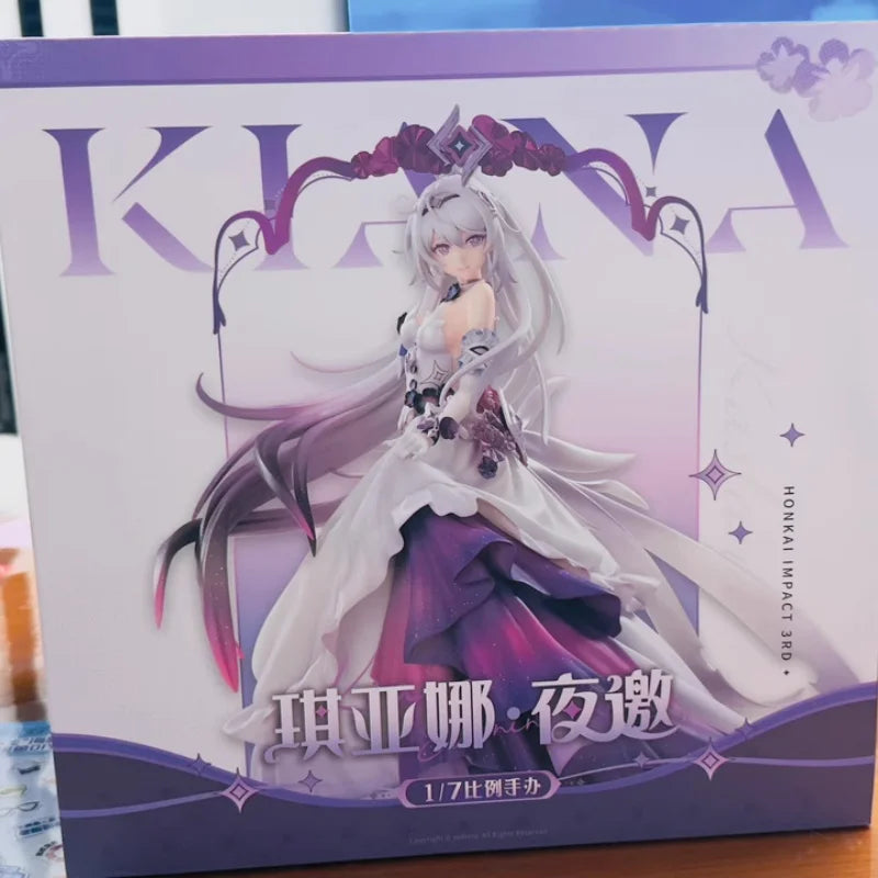 Mihoyo Collapse 3 Kiana Night Invitation Game Periphery Pvc Material Handmade Series Mihoyo Game Anime Desktop Ornament In Stock