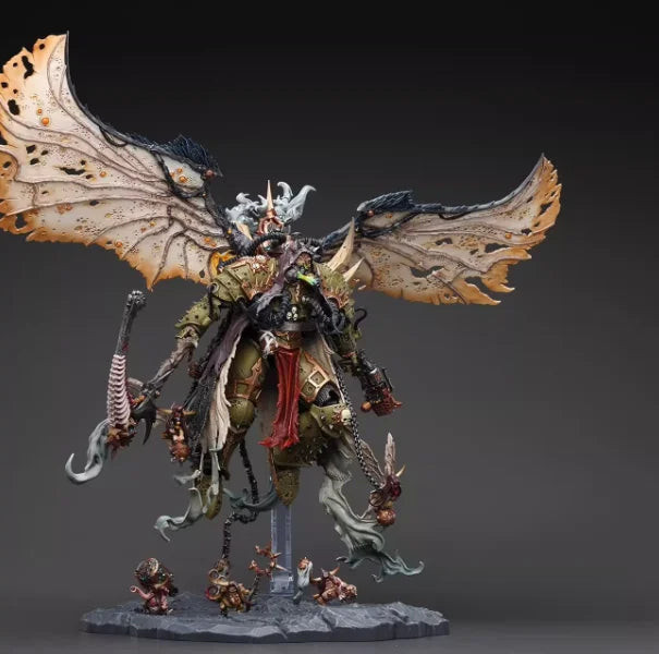 In stock  JOYTOY Dark Source Warhammer 40K Death Guard Lord of Decay Terminator & Death Shroud Terminator