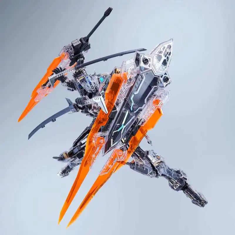 In Stock Eddas Asgard 1/100 Holographic Limited Hologram Valkyrie Mechanical Clear Ver.Action Figures Assembly Model Toy Gift