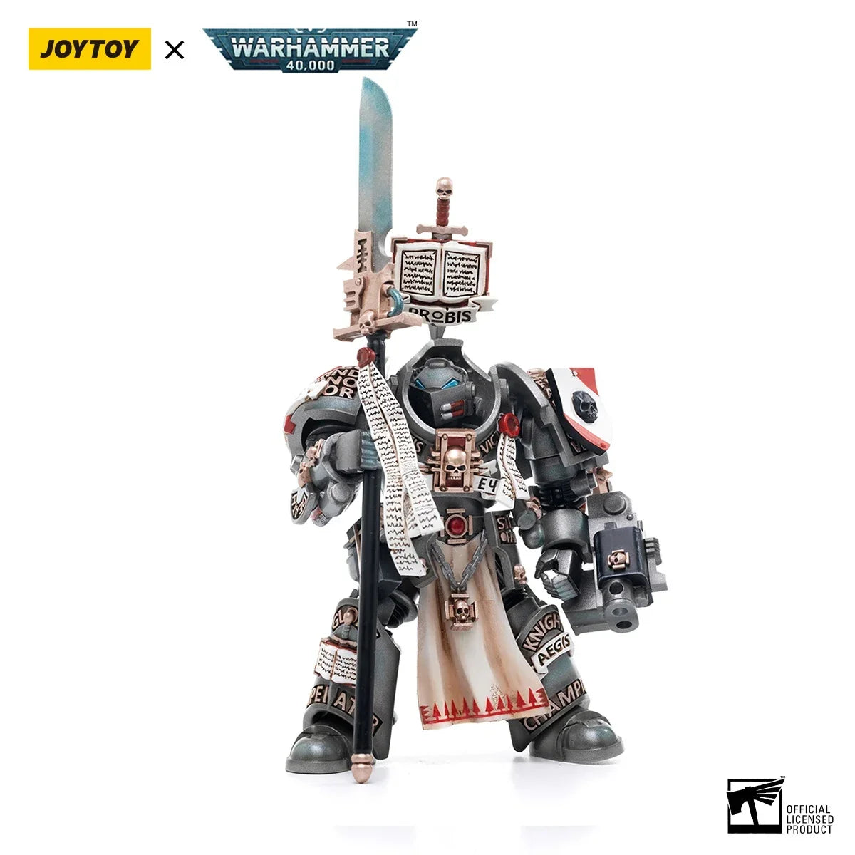 【In Stock】JOYTOY Warhammer 40K Grey Knights Terminator Jaric Thule Model Toys Gift Collection Ornaments 1/18 Action Figures