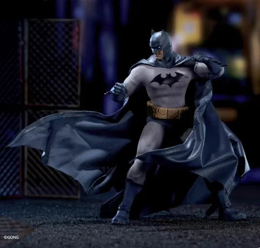 New Genuine Gong Dc Silence Batman Cloth Outfit Action Figure Batman Anime Figures 3d Batman Gift Toy Collectible Movable Toy