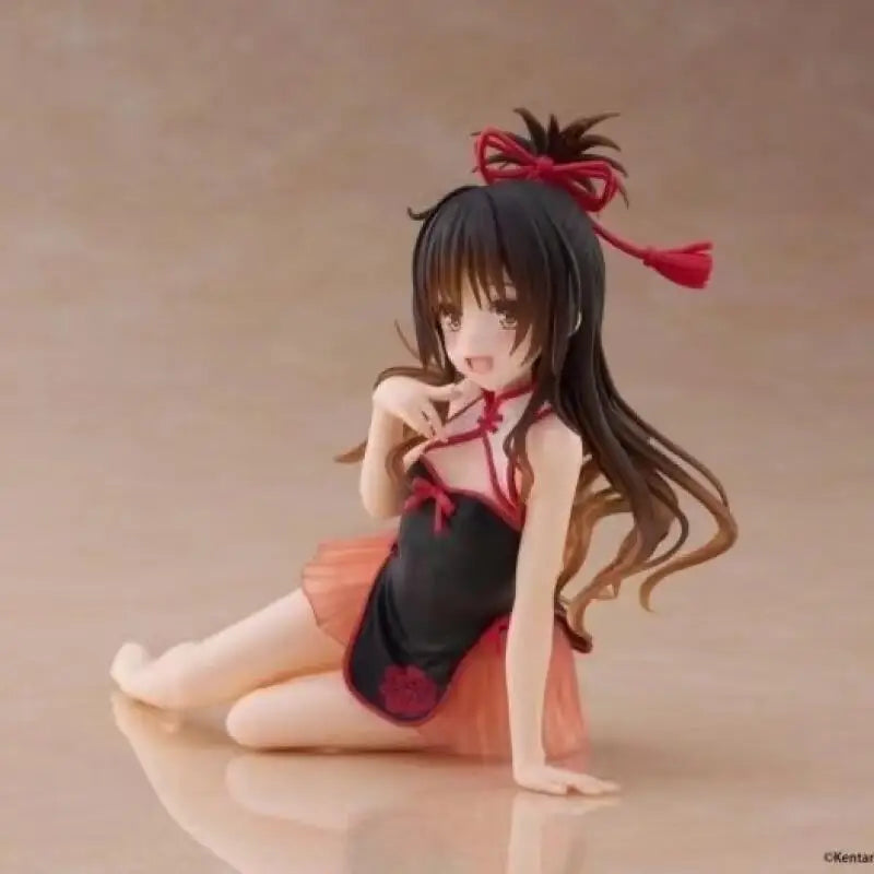 Genuine Original In Stock Taito To Love-Ru Darkness Desktop Cute Yuuki Mikan China Dress Ver Figure Model Collector Figurine Toy