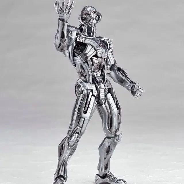 17cm Ultron Action Figure Avengers Kaiyodo Amazing Anime Figurine Pvc Ko Models Customized Soilder Statue Collectible Toy Gift