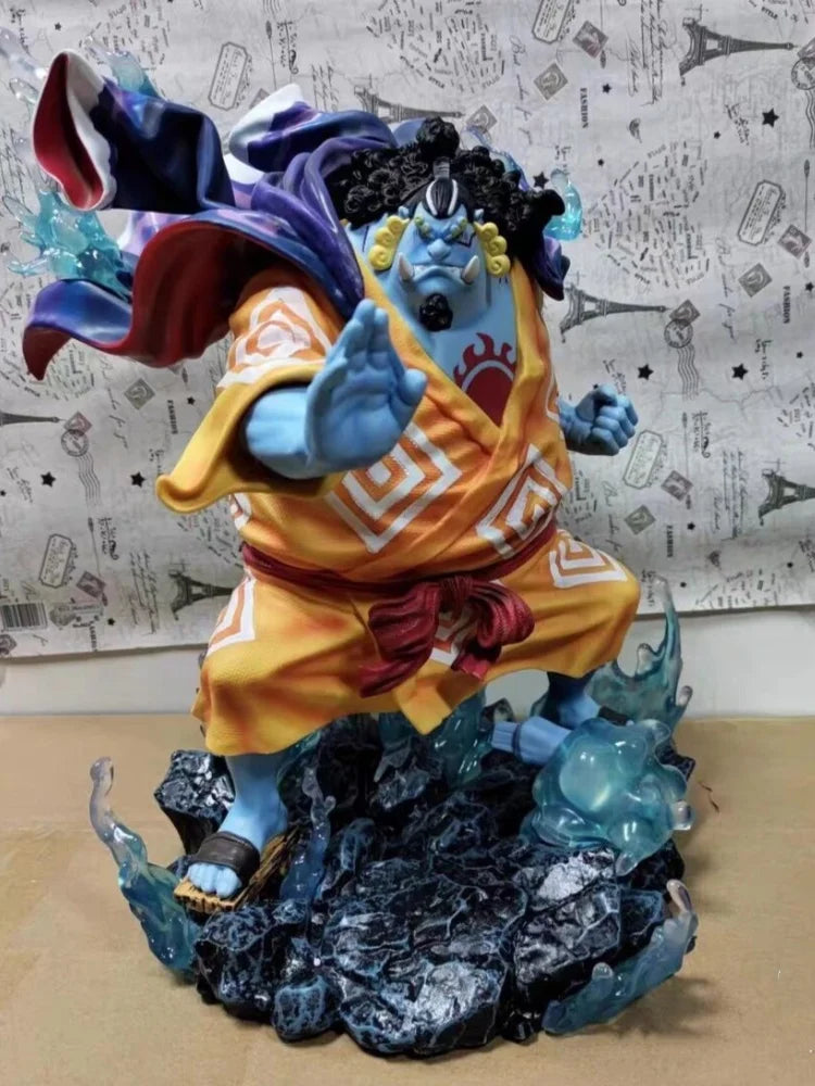 32cm One Piece Anime Figure Jimbei Oka Shichibukai Gk Pvc Action Figure Collectible Bifthday For Gifts Pvc Model Figurine