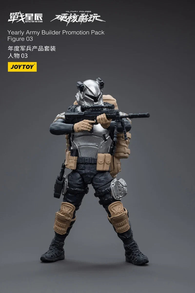 in Stock JOYTOY 1/18 10.5cm Action Figures Yearly Army Builder Promotion Pack Anime Collection Model