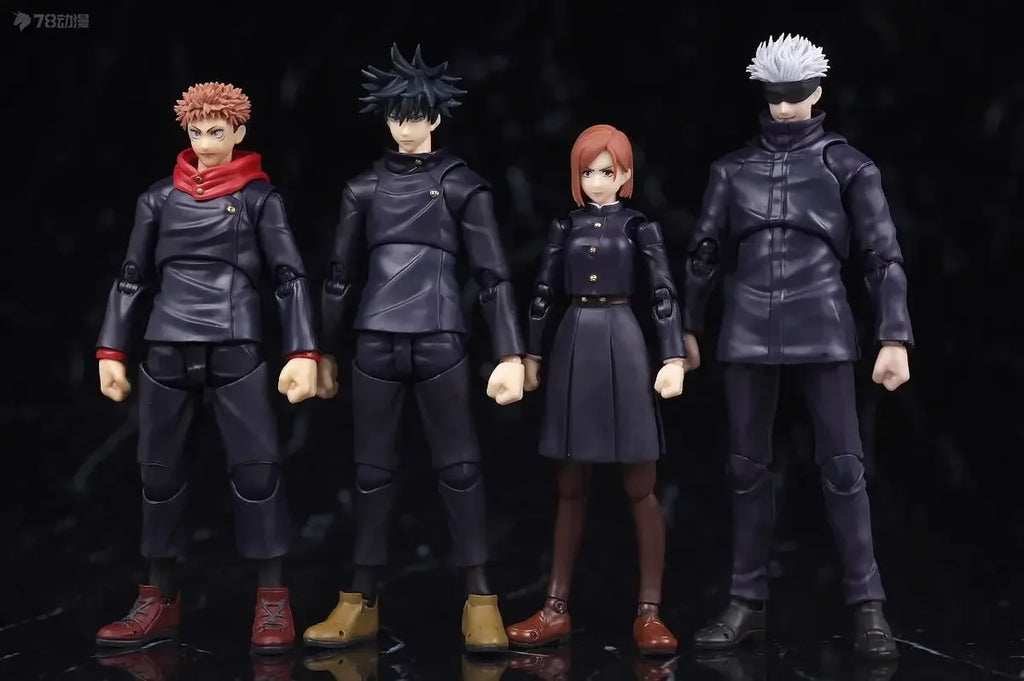 In Stock BANDAI Original S.H.Figuarts SHF Jujutsu Kaisen 0 Theater Edition Gojo Fushiguro Megumi Itadori Yuji Nobara Geto Suguru