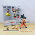 12CM Anime Dragon Ball Action Figures Super Saiyan Cute Son Goku Pvc SHF Model Toys Holiday Gift