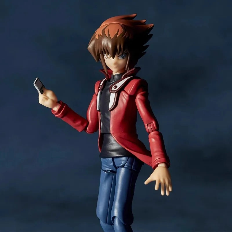 100% Original Kaiyodo Revoltech Jyudai Yuki Yu Gi Oh Duel Monsters GX DX In Stock Anime Action Figures Collection Model Toys