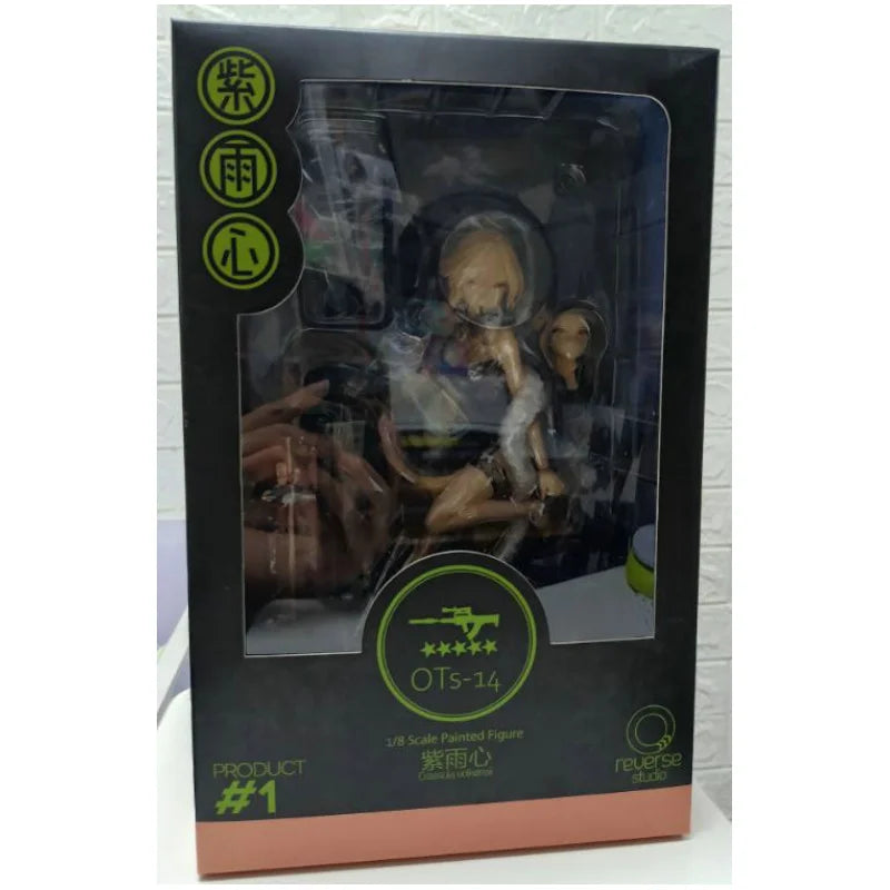 Girls Frontline Ots-14 Full Dress Game Girl Figures Statue Cartoon Girl Models Boys Collectible Toys Ornament Doll In Stock
